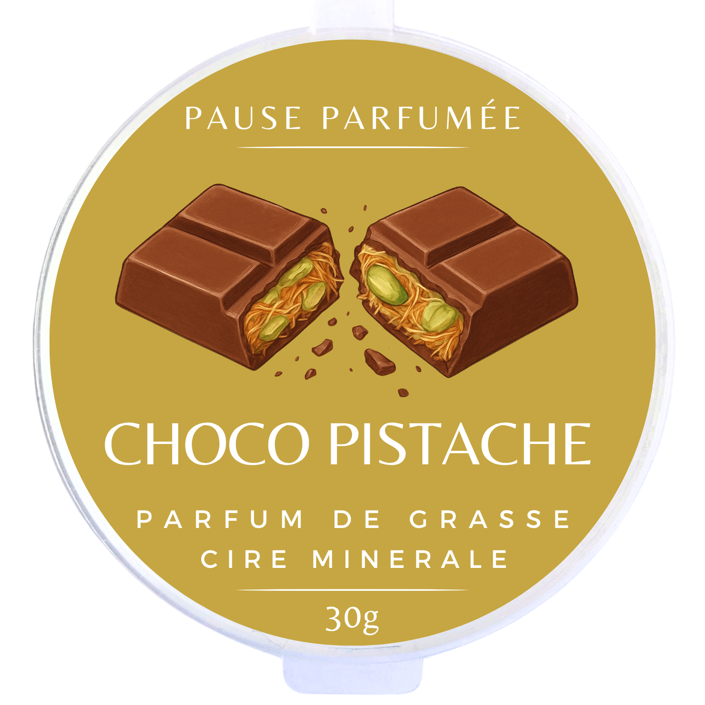 Choco Pistache - Fondant Parfumé