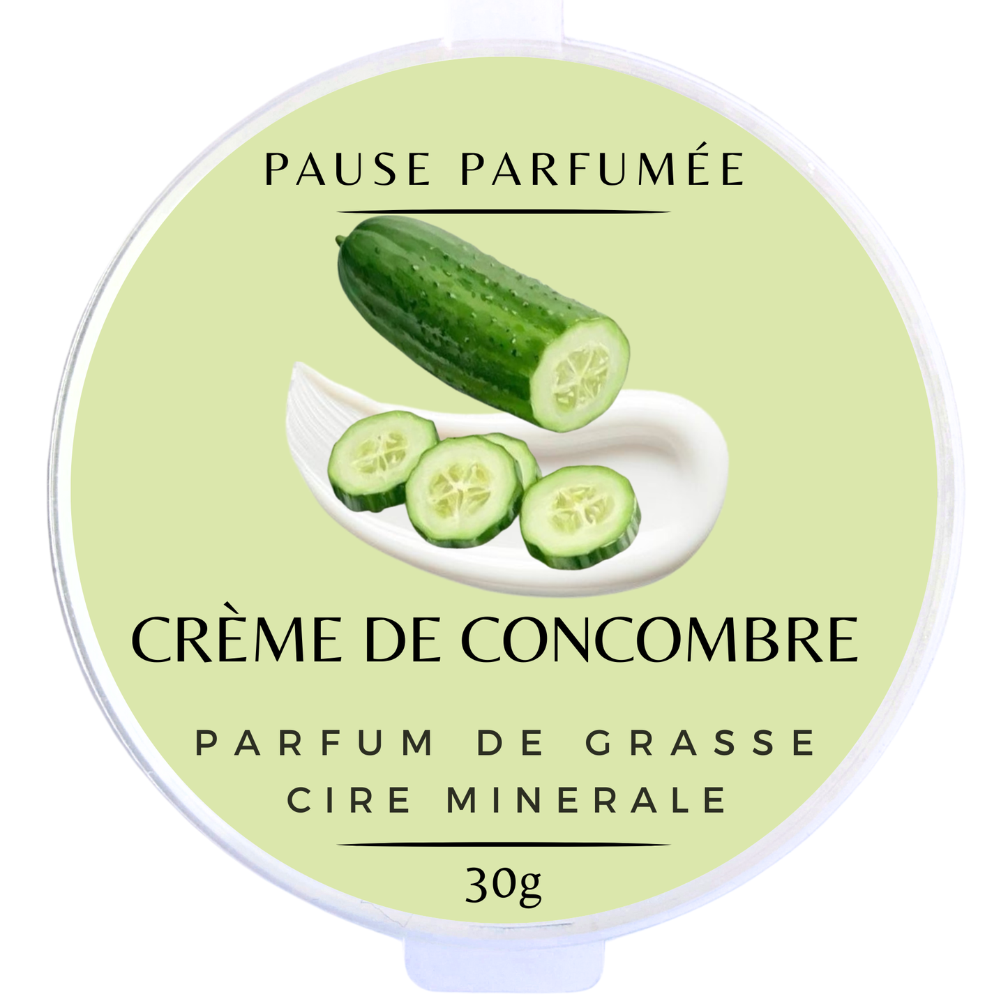 CRÈME DE CONCOMBRE - Fondant Parfumé
