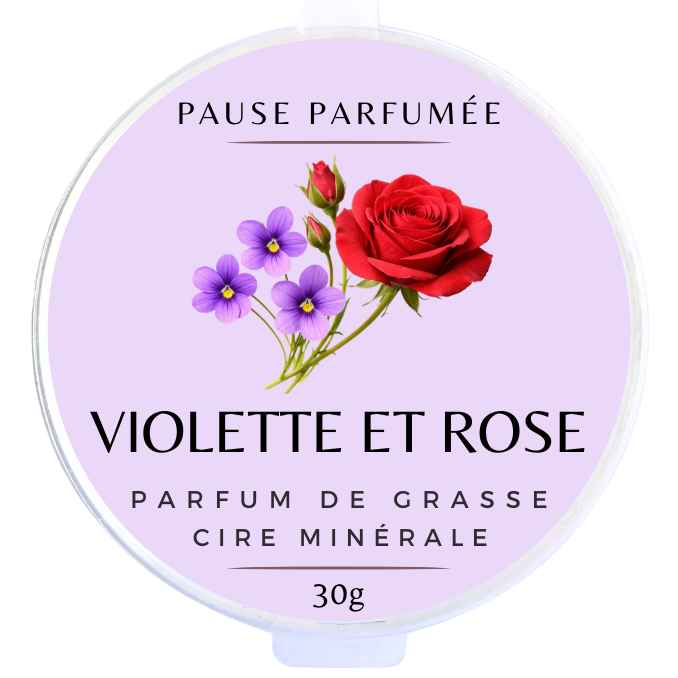 VIOLETTE ET ROSE - Fondant Parfumé
